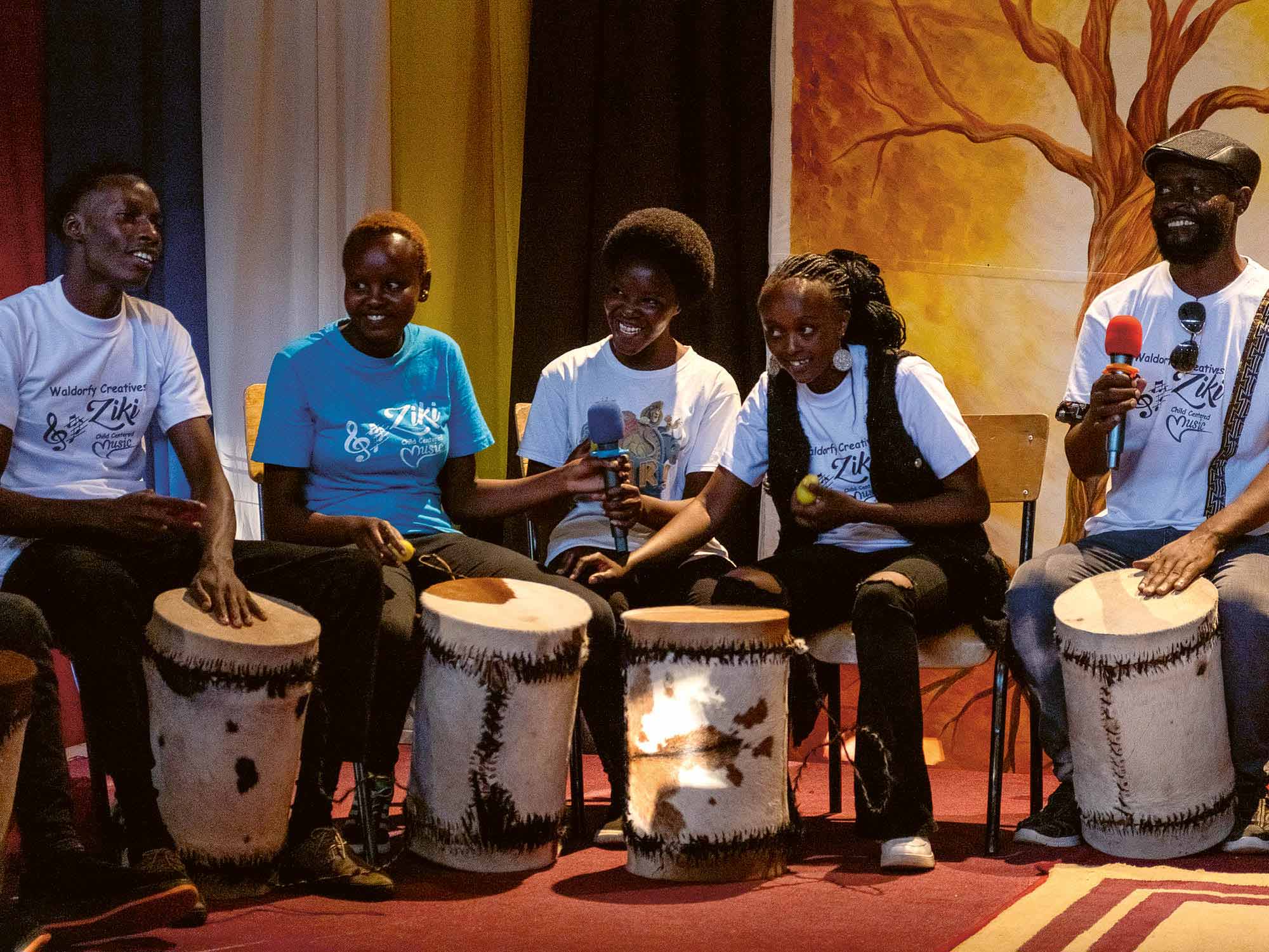 Rythmes et danses du Kenya dans la pédagogie Steiner-Waldorf